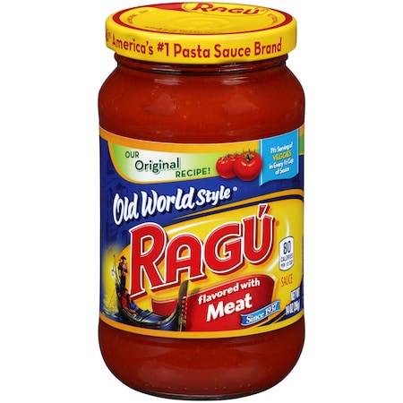 Ragu Ragu Sce Flv W/Meat 14 oz., PK12 00100